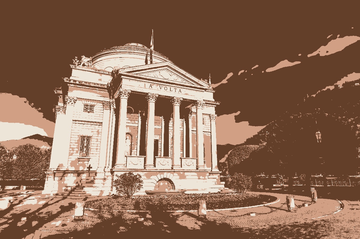 Dettaglio del tempio votiano